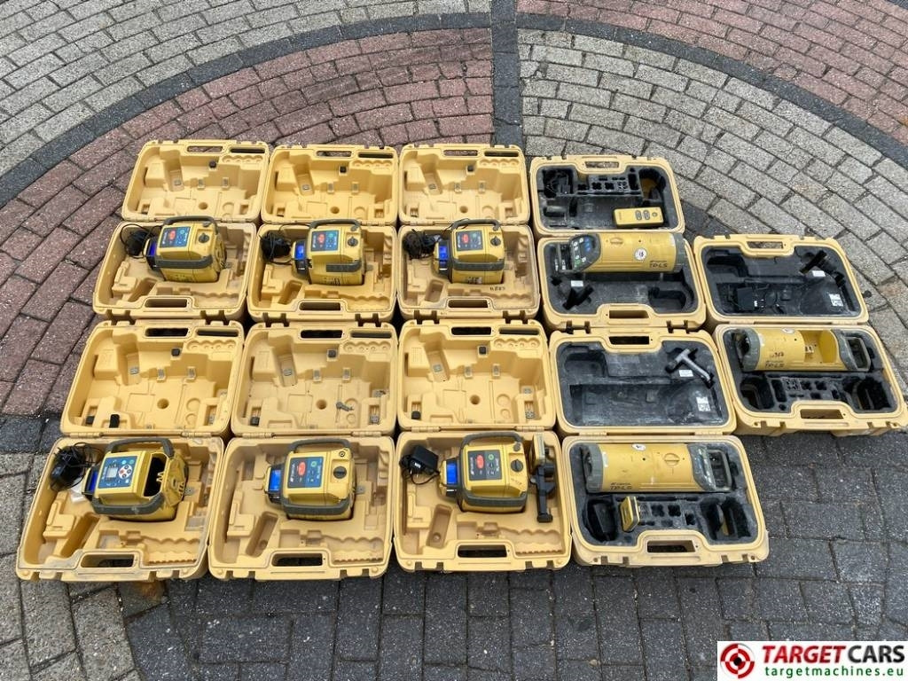 Topcon RL-SV2S RL-H4C TP-L5 Constructions Lasers LOT 9PCS - Gradbena oprema: slika 1 Topcon RL-SV2S RL-H4C TP-L5 Constructions Lasers LOT 9PCS - Gradbena oprema: slika 1