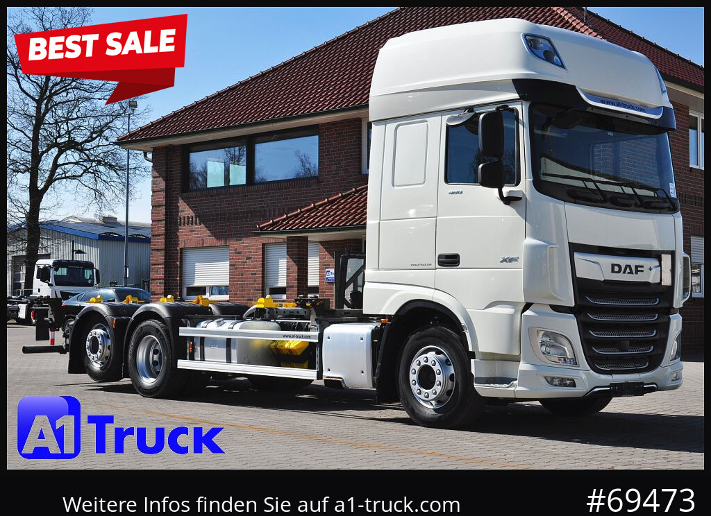 DAF DAF XF 480 FAR SSC Intarder Multiwechsler, 7.82 - Kontejnerski tovornjak/ Tovornjak z zamenljivim tovoriščem: slika 1 DAF DAF XF 480 FAR SSC Intarder Multiwechsler, 7.82 - Kontejnerski tovornjak/ Tovornjak z zamenljivim tovoriščem: slika 1
