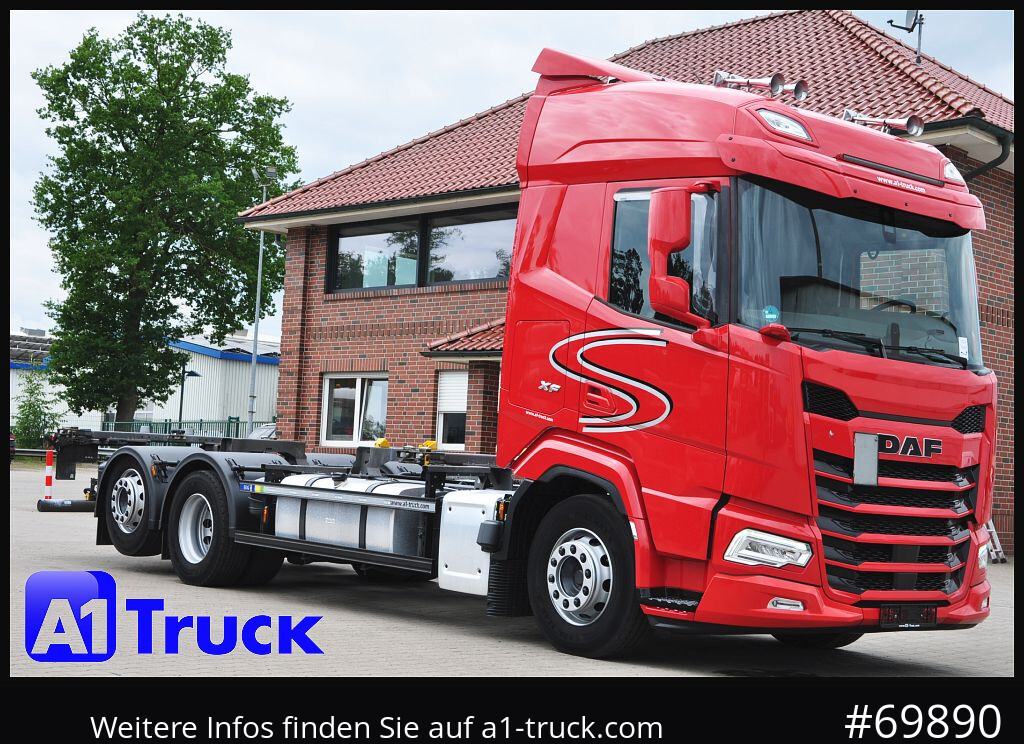 DAF XF 480, BDF, 7,45, 7,82, Lift-Lenkachse, - Kontejnerski tovornjak/ Tovornjak z zamenljivim tovoriščem: slika 1 DAF XF 480, BDF, 7,45, 7,82, Lift-Lenkachse, - Kontejnerski tovornjak/ Tovornjak z zamenljivim tovoriščem: slika 1