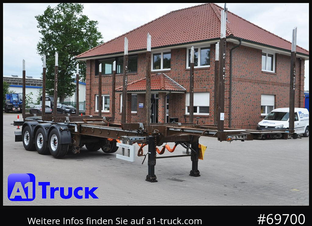 DOLL H3L-14XL Holz Tele, Lenkachse 275 tkm. - Polprikolica za prevoz lesa: slika 1 DOLL H3L-14XL Holz Tele, Lenkachse 275 tkm. - Polprikolica za prevoz lesa: slika 1