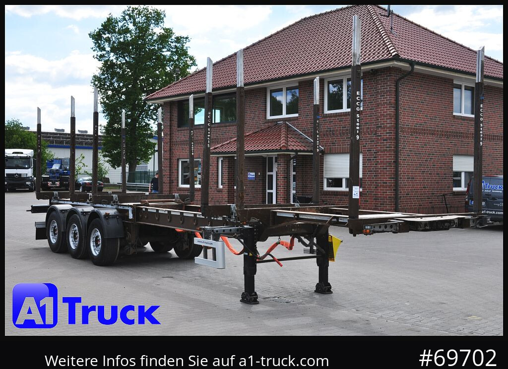 DOLL H3L-14XL Holz Tele, Lenkachse 280 tkm. - Polprikolica za prevoz lesa: slika 1 DOLL H3L-14XL Holz Tele, Lenkachse 280 tkm. - Polprikolica za prevoz lesa: slika 1