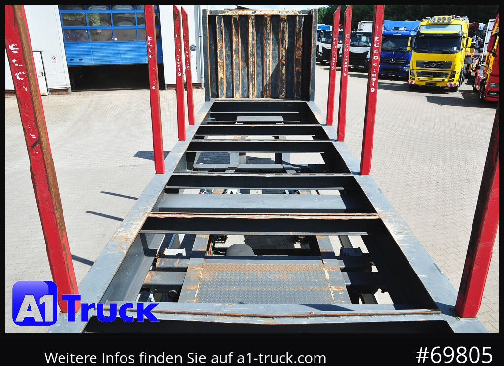 FLIEGL SDS01, Langholz, Containeraufbau, Liftachse, - Polprikolica za prevoz lesa: slika 2 FLIEGL SDS01, Langholz, Containeraufbau, Liftachse, - Polprikolica za prevoz lesa: slika 2