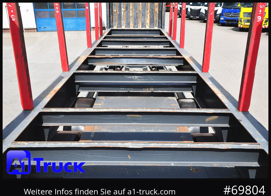 FLIEGL SDS01, Langholz, Containeraufbau, Liftachse, - Polprikolica za prevoz lesa: slika 3 FLIEGL SDS01, Langholz, Containeraufbau, Liftachse, - Polprikolica za prevoz lesa: slika 3