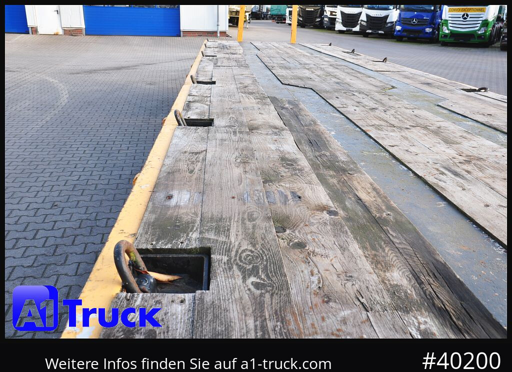 GOLDHOFER 6achs Plattform, Ballast, 60to., Schwerlast, - Nizko noseča prikolica: slika 2 GOLDHOFER 6achs Plattform, Ballast, 60to., Schwerlast, - Nizko noseča prikolica: slika 2