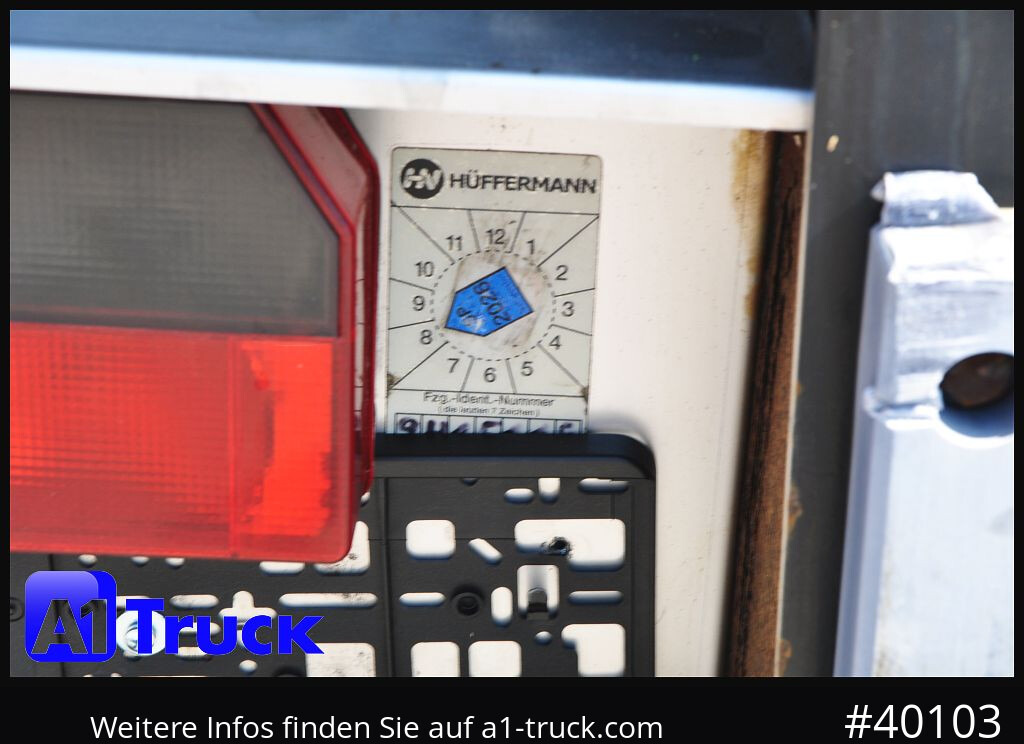 HUEFFERMANN HSA 1870 Luft, BPW Alu, - Abrol/ Samonakladalec prikolica: slika 3 HUEFFERMANN HSA 1870 Luft, BPW Alu, - Abrol/ Samonakladalec prikolica: slika 3