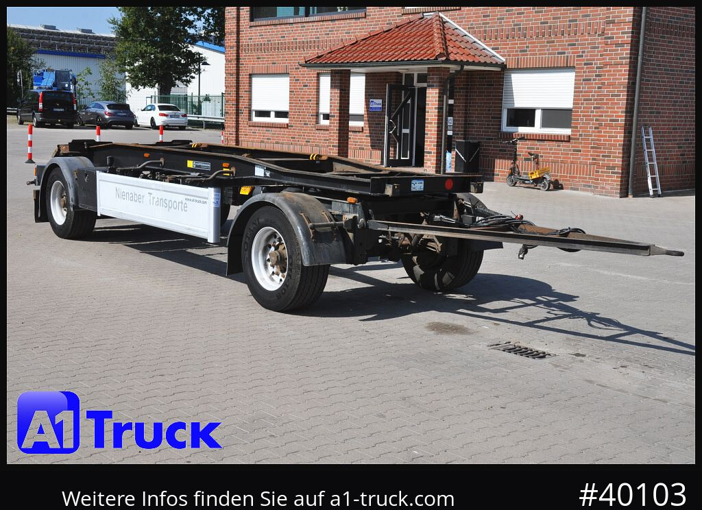HUEFFERMANN HSA 1870 Luft, BPW Alu, - Abrol/ Samonakladalec prikolica: slika 1 HUEFFERMANN HSA 1870 Luft, BPW Alu, - Abrol/ Samonakladalec prikolica: slika 1