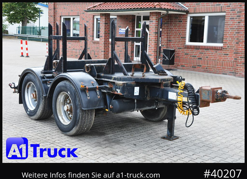 HUEFFERMANN HTA1800, Ballast, BPW Achsen, Luft - Plato/ Tovorna prikolica: slika 1 HUEFFERMANN HTA1800, Ballast, BPW Achsen, Luft - Plato/ Tovorna prikolica: slika 1