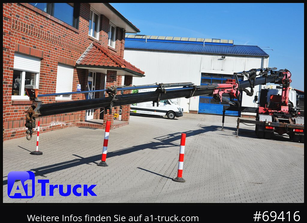 Tovornjak z dvigalom IVECO 420 6x4, HMF3722 Jib Funk Seilwinde,: slika 15