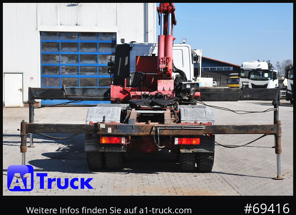 Tovornjak z dvigalom IVECO 420 6x4, HMF3722 Jib Funk Seilwinde,: slika 10