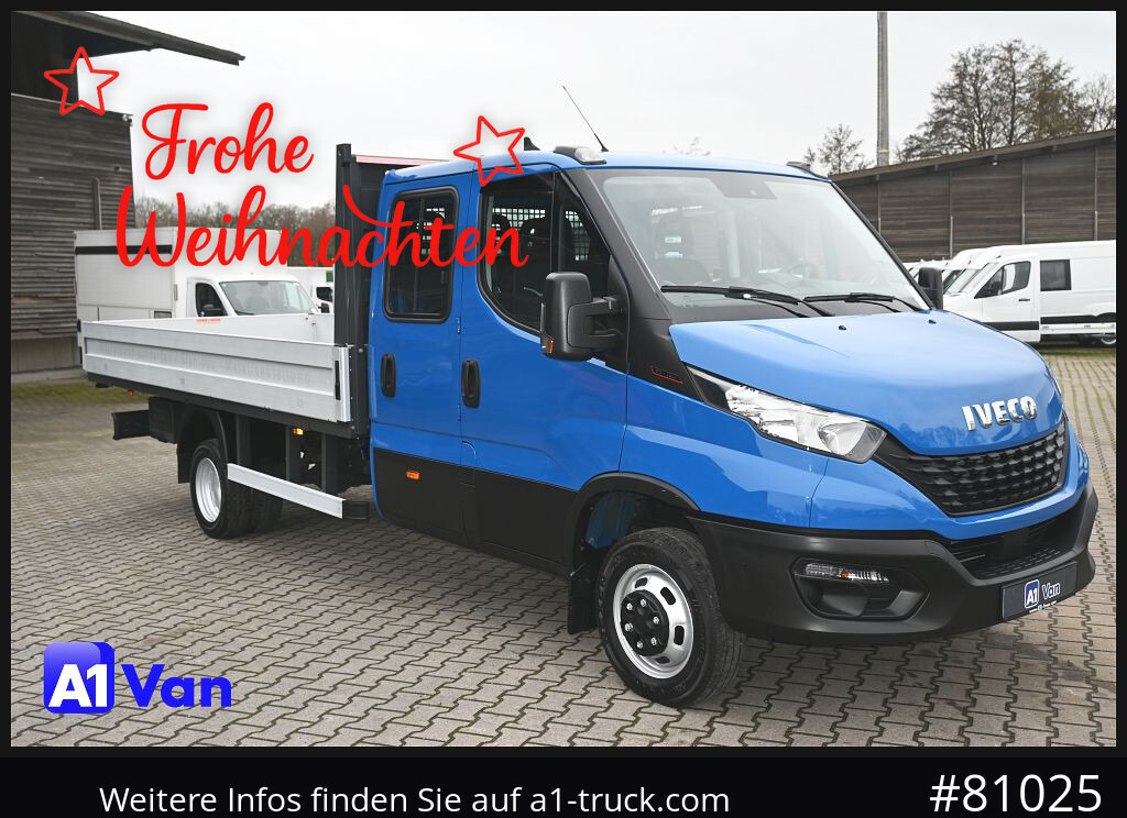 IVECO Daily 50C18 Doka Pritsche, AHK, Klima, 4,5m Ladefläche - Dostavno vozilo s kesonom, Dostavno vozilo z dvojno kabino: slika 1 IVECO Daily 50C18 Doka Pritsche, AHK, Klima, 4,5m Ladefläche - Dostavno vozilo s kesonom, Dostavno vozilo z dvojno kabino: slika 1