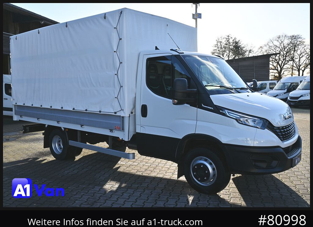 IVECO Daily 72C18 A8V Pritsche/Plane, Tempomat, AHK, Klima - Dostavno vozilo s ponjavo: slika 1 IVECO Daily 72C18 A8V Pritsche/Plane, Tempomat, AHK, Klima - Dostavno vozilo s ponjavo: slika 1