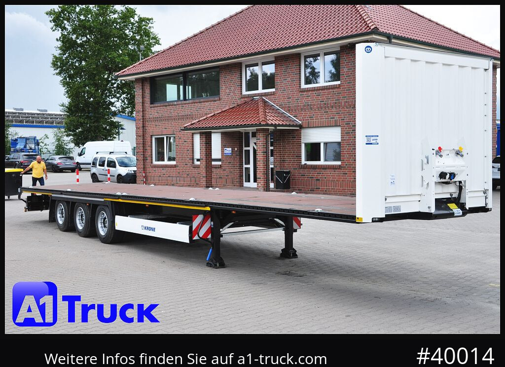 KRONE 5 x SD, Mega, Twistlock, Container, NEU - Polprikolica s kesonom: slika 1 KRONE 5 x SD, Mega, Twistlock, Container, NEU - Polprikolica s kesonom: slika 1