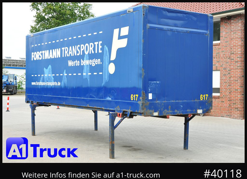 KRONE BDF 7,82 Container, 2700mm Innenhöhe, Portaltür - Zamenljivo tovorišče - zaboj: slika 1 KRONE BDF 7,82 Container, 2700mm Innenhöhe, Portaltür - Zamenljivo tovorišče - zaboj: slika 1
