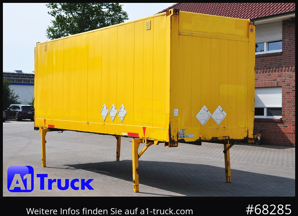 KRONE BDF, 7,82 Container, 2800mm innen, Doppelstock. - Zamenljivo tovorišče - zaboj: slika 1 KRONE BDF, 7,82 Container, 2800mm innen, Doppelstock. - Zamenljivo tovorišče - zaboj: slika 1