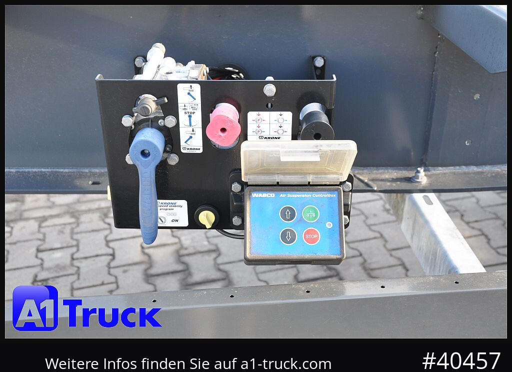 KRONE Container Chassi lang, 2 x 7,45 Wechselbrücken, wenig genutzt.. - Kontejnerska polprikolica/ Polprikolica z zamenljivim tovoriščem: slika 2 KRONE Container Chassi lang, 2 x 7,45 Wechselbrücken, wenig genutzt.. - Kontejnerska polprikolica/ Polprikolica z zamenljivim tovoriščem: slika 2