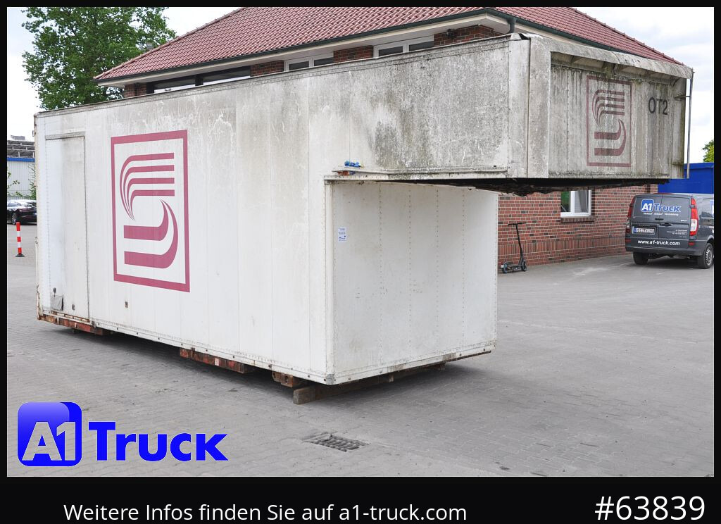 KRONE Container Lager, kann verladen werden 6,3 + 2 Meter - Zamenljivo tovorišče - zaboj: slika 1 KRONE Container Lager, kann verladen werden 6,3 + 2 Meter - Zamenljivo tovorišče - zaboj: slika 1