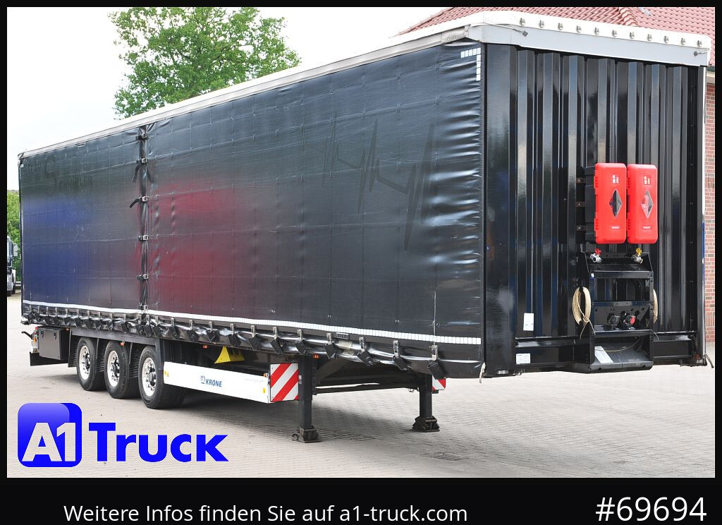 KRONE SD, Liftachse,Staplerhalterung, verbreiterbar, Coil - Polprikolica s ponjavo: slika 1 KRONE SD, Liftachse,Staplerhalterung, verbreiterbar, Coil - Polprikolica s ponjavo: slika 1