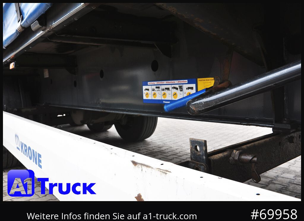 KRONE SD Tautliner, Code XL, BPW, Coil, 1 Vorbesitzer - Polprikolica s ponjavo: slika 2 KRONE SD Tautliner, Code XL, BPW, Coil, 1 Vorbesitzer - Polprikolica s ponjavo: slika 2