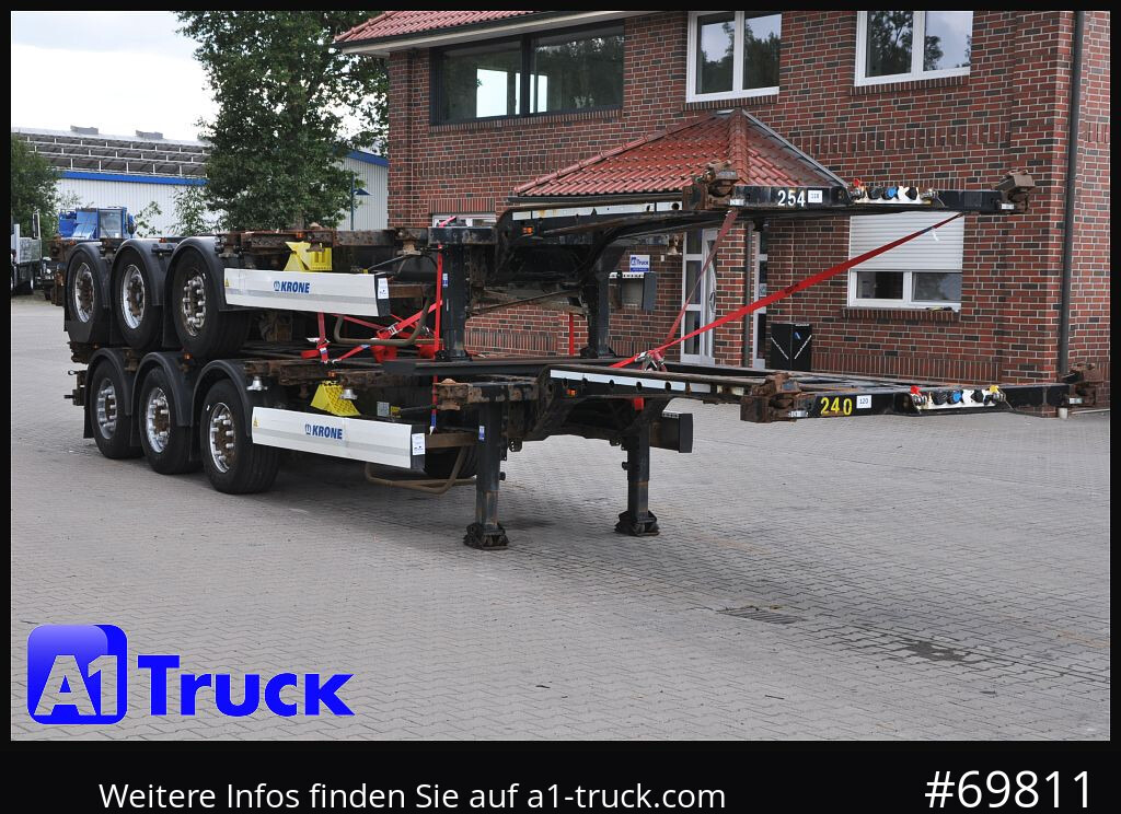 KRONE SDC, Lift, 2 erPaket, 2x20/30/40 - Kontejnerska polprikolica/ Polprikolica z zamenljivim tovoriščem: slika 1 KRONE SDC, Lift, 2 erPaket, 2x20/30/40 - Kontejnerska polprikolica/ Polprikolica z zamenljivim tovoriščem: slika 1