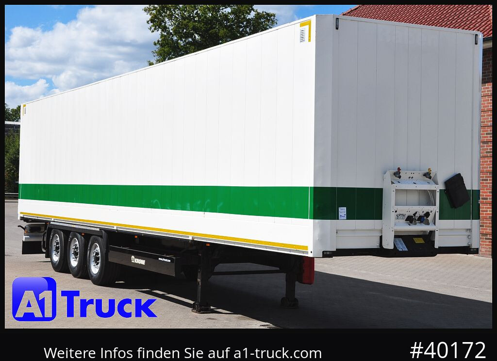 KRONE SDK 27, Koffer, 1 Vorbesitzer, Doppelstock, - Polprikolica zabojnik: slika 1 KRONE SDK 27, Koffer, 1 Vorbesitzer, Doppelstock, - Polprikolica zabojnik: slika 1