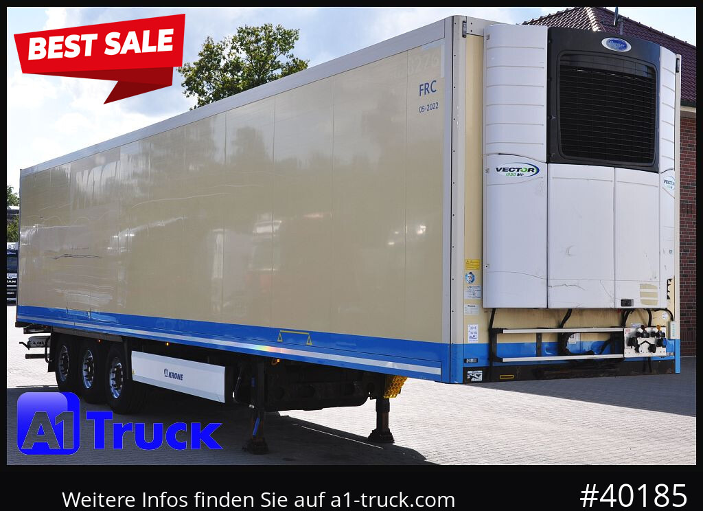 KRONE SDR 27 Carrier 1950 Mt. Doppelstock Lift,TÜV 06/2026 - Polprikolica hladilnik: slika 1 KRONE SDR 27 Carrier 1950 Mt. Doppelstock Lift,TÜV 06/2026 - Polprikolica hladilnik: slika 1