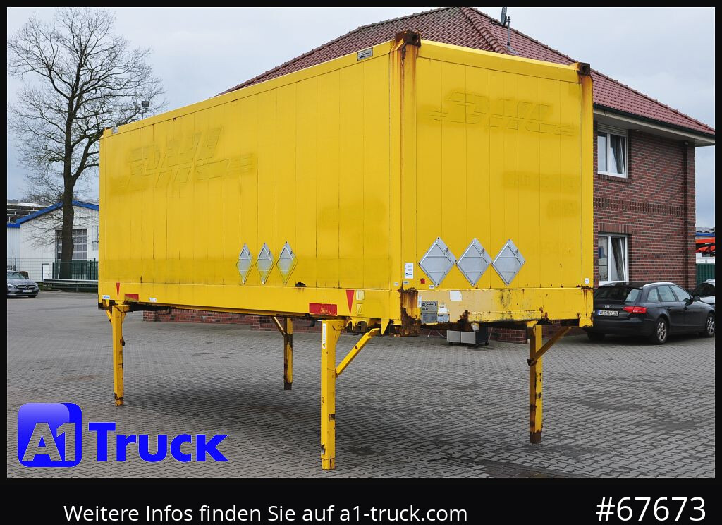KRONE WB 7,45 Koffer, BDF Wechselbrücke 2550mm - Zamenljivo tovorišče - zaboj: slika 1 KRONE WB 7,45 Koffer, BDF Wechselbrücke 2550mm - Zamenljivo tovorišče - zaboj: slika 1