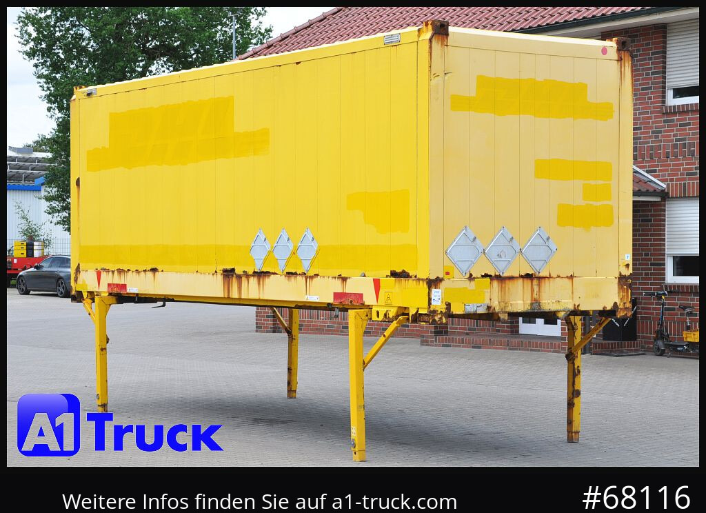 KRONE WB 7,45 Koffer, BDF Wechselbrücke 2560mm - Zamenljivo tovorišče - zaboj: slika 1 KRONE WB 7,45 Koffer, BDF Wechselbrücke 2560mm - Zamenljivo tovorišče - zaboj: slika 1