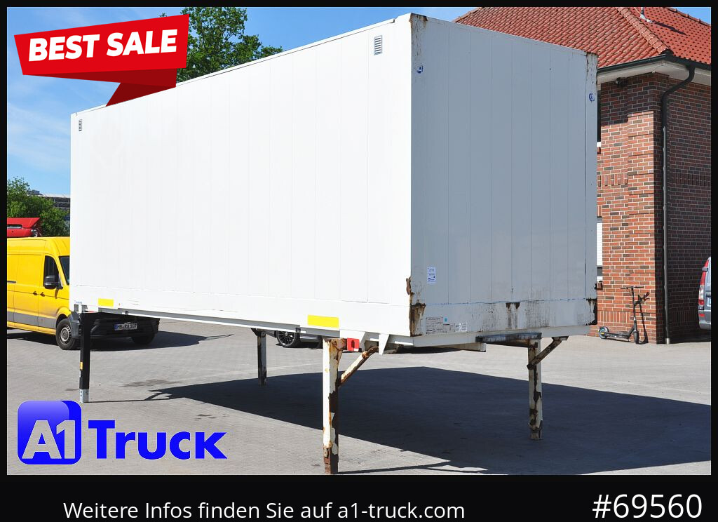 KRONE WB BDF 7,45 Koffer, 2750mm innen, 20 x vorhanden - Zamenljivo tovorišče - zaboj: slika 1 KRONE WB BDF 7,45 Koffer, 2750mm innen, 20 x vorhanden - Zamenljivo tovorišče - zaboj: slika 1