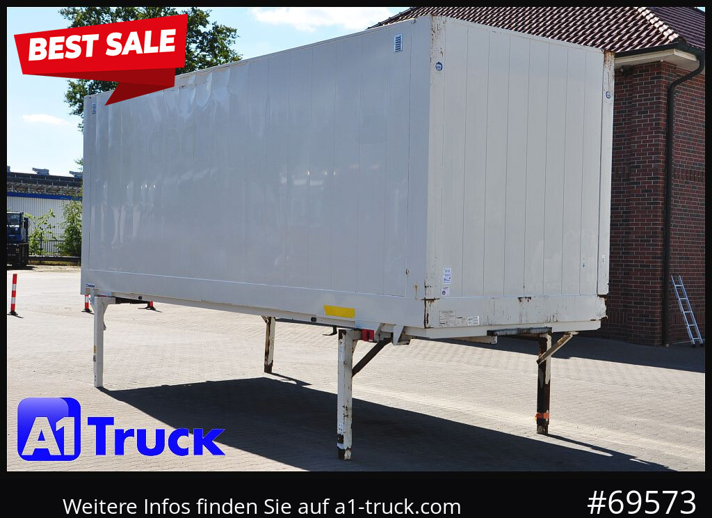 KRONE Wechselbrücke BDF 7,45 Koffer, Textil 2750mm innen, 20 x vorhanden - Zamenljivo tovorišče - zaboj: slika 1 KRONE Wechselbrücke BDF 7,45 Koffer, Textil 2750mm innen, 20 x vorhanden - Zamenljivo tovorišče - zaboj: slika 1