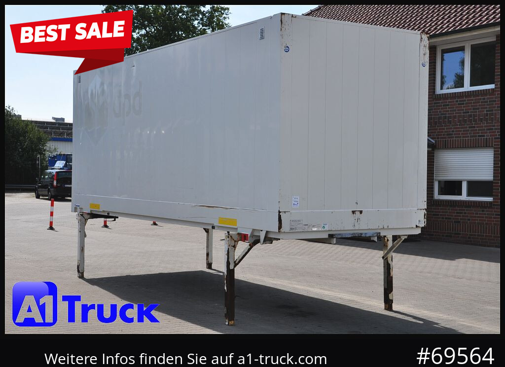 KRONE Wechselbrücke BDF 7,45 Koffer, Textil 2750mm innen, 20 x vorhanden - Zamenljivo tovorišče - zaboj: slika 1 KRONE Wechselbrücke BDF 7,45 Koffer, Textil 2750mm innen, 20 x vorhanden - Zamenljivo tovorišče - zaboj: slika 1