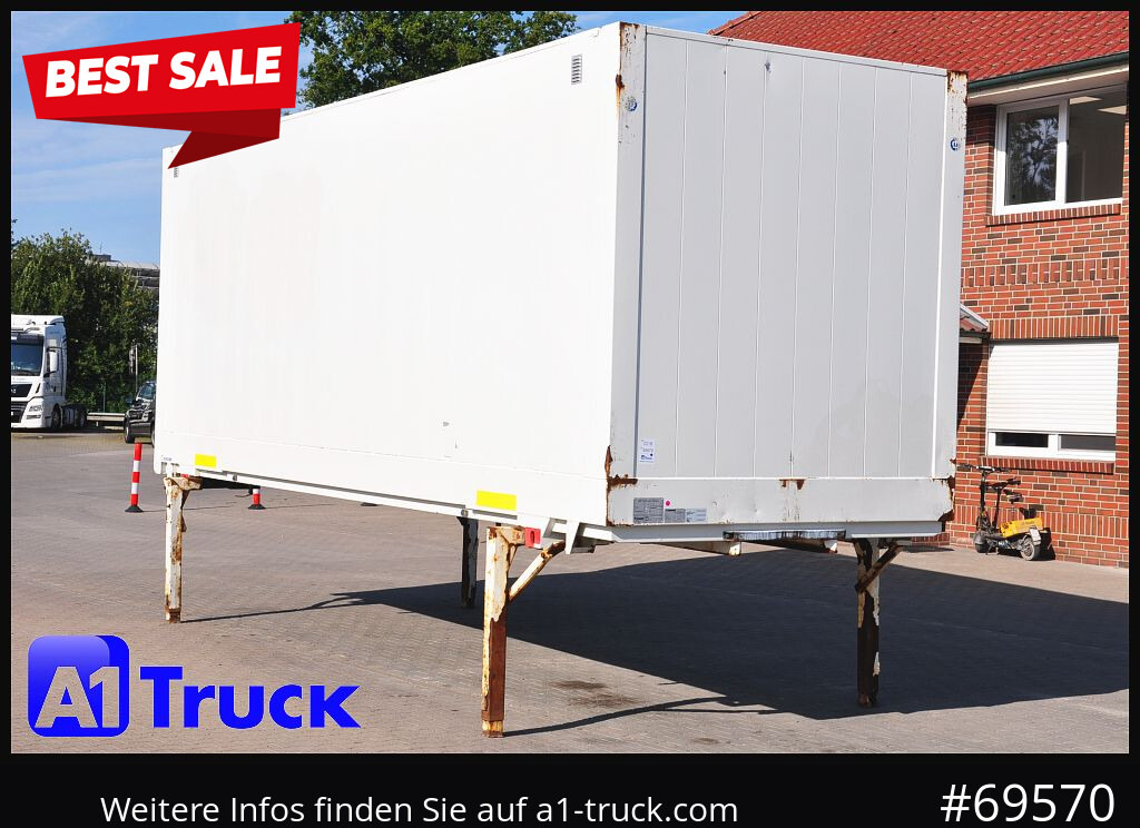 KRONE Wechselbrücke BDF 7,45 Koffer, Textil 2750mm innen, 20 x vorhanden - Zamenljivo tovorišče - zaboj: slika 1 KRONE Wechselbrücke BDF 7,45 Koffer, Textil 2750mm innen, 20 x vorhanden - Zamenljivo tovorišče - zaboj: slika 1