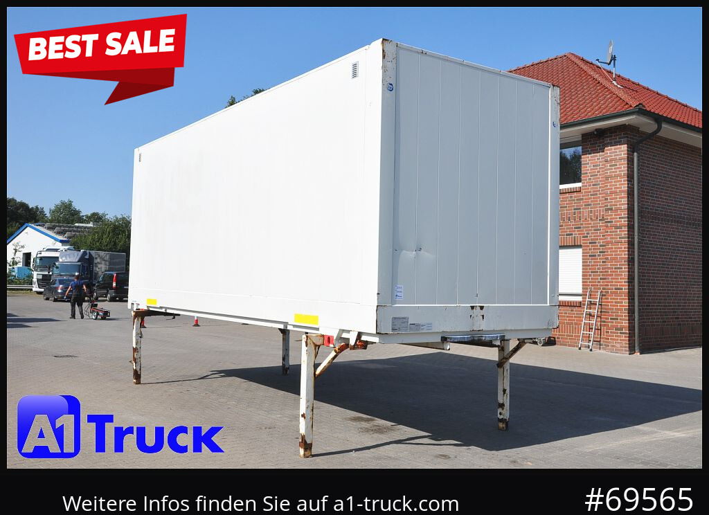 KRONE Wechselbrücke BDF 7,45 Koffer, Textil 2750mm innen, 20 x vorhanden - Zamenljivo tovorišče - zaboj: slika 1 KRONE Wechselbrücke BDF 7,45 Koffer, Textil 2750mm innen, 20 x vorhanden - Zamenljivo tovorišče - zaboj: slika 1