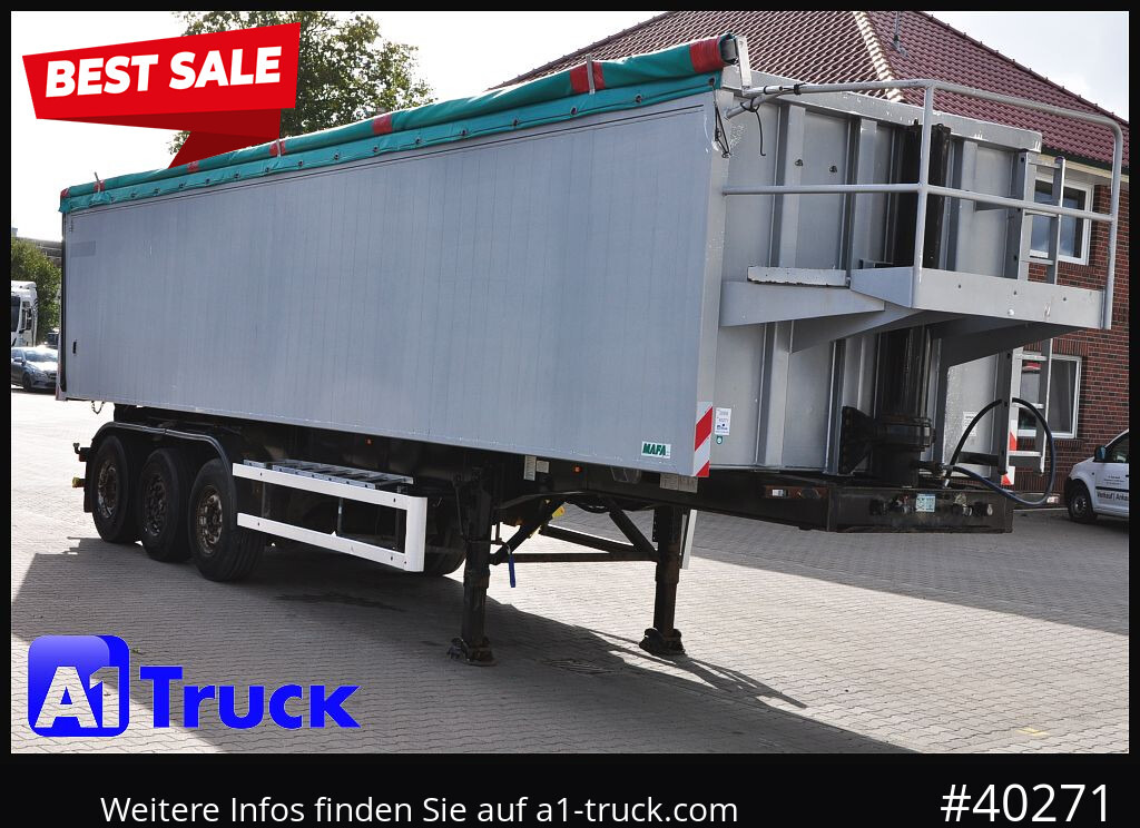 MAFA Alu-Kippmulde, 50m³, Liftachse, Getreiderschieber, - Kiper polprikolica: slika 1 MAFA Alu-Kippmulde, 50m³, Liftachse, Getreiderschieber, - Kiper polprikolica: slika 1