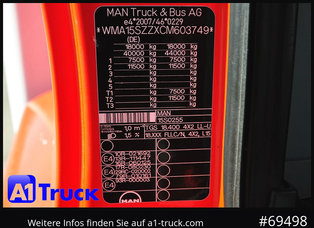 MAN 18.400 TGX, Autotransporter Kässbohrer, lizing MAN 18.400 TGX, Autotransporter Kässbohrer,: slika 7