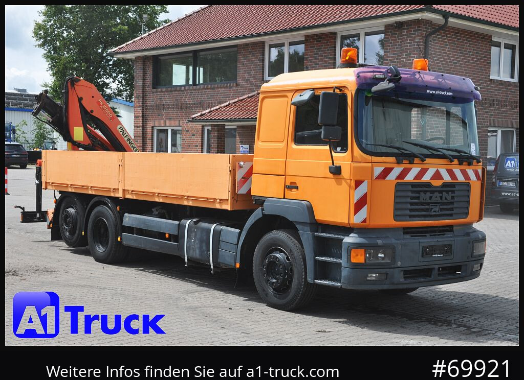 MAN MAN F 2000 26.464 Intarder Kran PK 15.500 Funk, - Tovornjak z dvigalom, Tovornjak s kesonom: slika 1 MAN MAN F 2000 26.464 Intarder Kran PK 15.500 Funk, - Tovornjak z dvigalom, Tovornjak s kesonom: slika 1