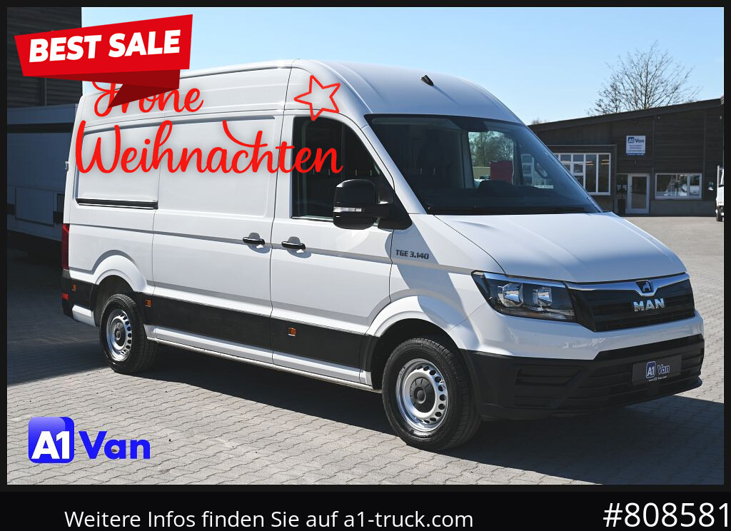 MAN TGE 3.140, Klima, Tachograph, AHK - Furgon: slika 1 MAN TGE 3.140, Klima, Tachograph, AHK - Furgon: slika 1