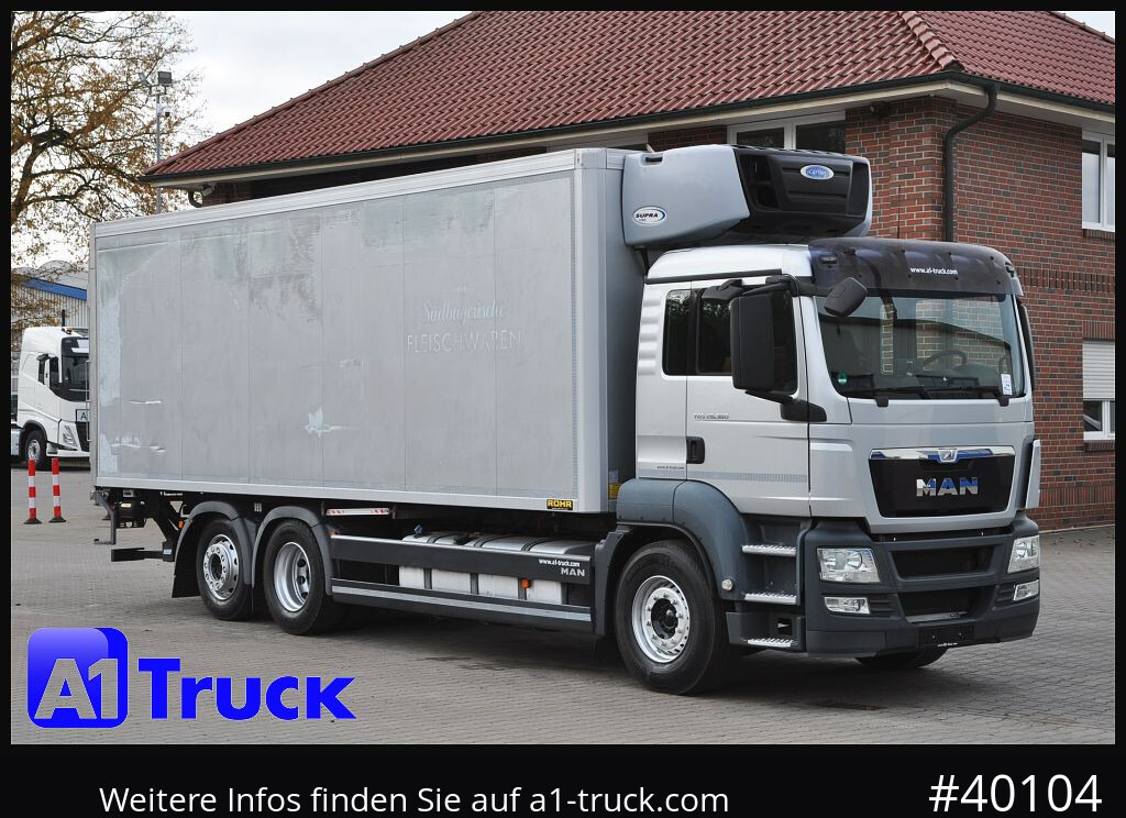 MAN TGS 26.360, Carrier 1150 Rolltor+ LBW, Liftachse, - Tovornjak hladilnik: slika 1 MAN TGS 26.360, Carrier 1150 Rolltor+ LBW, Liftachse, - Tovornjak hladilnik: slika 1