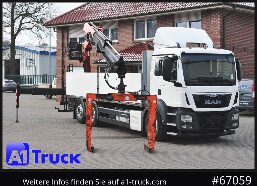 MAN TGS 26.440, Kran PK20.501L Lenkachse, - Tovornjak s kesonom, Tovornjak z dvigalom: slika 1 MAN TGS 26.440, Kran PK20.501L Lenkachse, - Tovornjak s kesonom, Tovornjak z dvigalom: slika 1