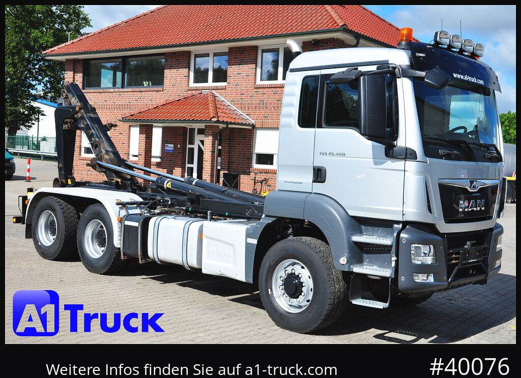 MAN TGS 26.460 BL 6X6H, Meiller, Funk - Kotalni prekucni tovornjak: slika 1 MAN TGS 26.460 BL 6X6H, Meiller, Funk - Kotalni prekucni tovornjak: slika 1