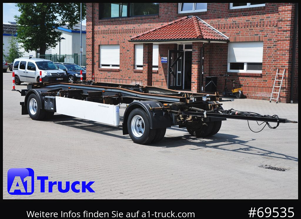 MEILLER HKM G 18 SZL BPW, Schlitten, Abrollanhänger - Abrol/ Samonakladalec prikolica: slika 1 MEILLER HKM G 18 SZL BPW, Schlitten, Abrollanhänger - Abrol/ Samonakladalec prikolica: slika 1