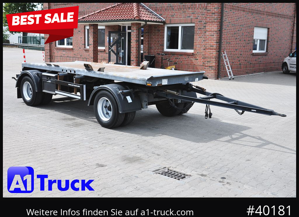 MEILLER HKM, HMA f Absetzcontainer, BPW verzinkt, Luft - Abrol/ Samonakladalec prikolica: slika 1 MEILLER HKM, HMA f Absetzcontainer, BPW verzinkt, Luft - Abrol/ Samonakladalec prikolica: slika 1