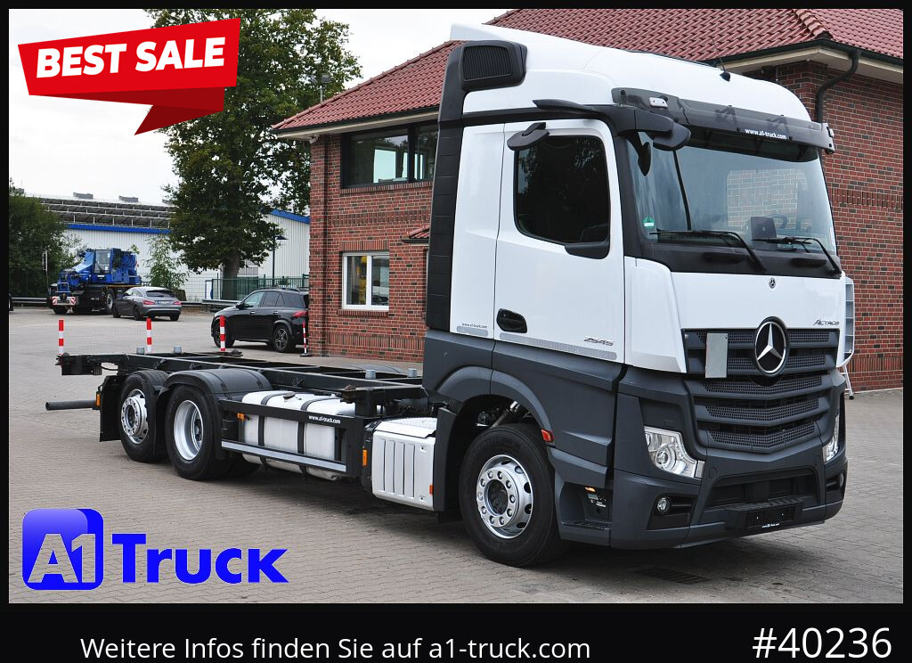 MERCEDES-BENZ 2545, Multi BDF, Wechsler, 7.45-7.82, MIDI, Liftachse - Kontejnerski tovornjak/ Tovornjak z zamenljivim tovoriščem: slika 1 MERCEDES-BENZ 2545, Multi BDF, Wechsler, 7.45-7.82, MIDI, Liftachse - Kontejnerski tovornjak/ Tovornjak z zamenljivim tovoriščem: slika 1