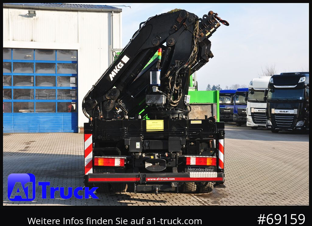 MERCEDES-BENZ Actros 1844 MP3, Kran MKG 291 HP 5+3 Funk, - Tovornjak z dvigalom: slika 3 MERCEDES-BENZ Actros 1844 MP3, Kran MKG 291 HP 5+3 Funk, - Tovornjak z dvigalom: slika 3