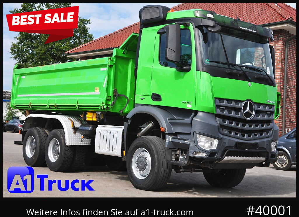 MERCEDES-BENZ Arcos 3342 BB, 6X6 Meiller Bordmatik - Tovornjak prekucnik: slika 1 MERCEDES-BENZ Arcos 3342 BB, 6X6 Meiller Bordmatik - Tovornjak prekucnik: slika 1