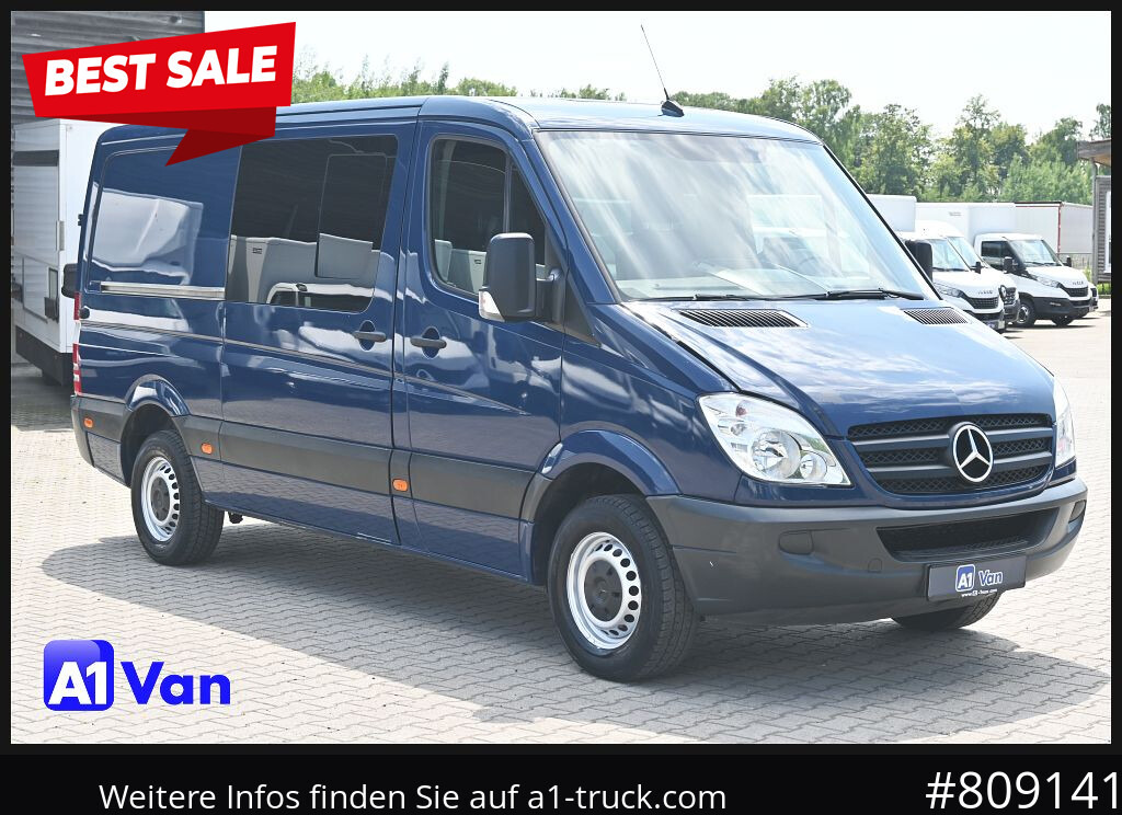 MERCEDES-BENZ Sprinter 313 CDI Kasten, Klima, - Furgon, Dostavno vozilo z dvojno kabino: slika 1 MERCEDES-BENZ Sprinter 313 CDI Kasten, Klima, - Furgon, Dostavno vozilo z dvojno kabino: slika 1