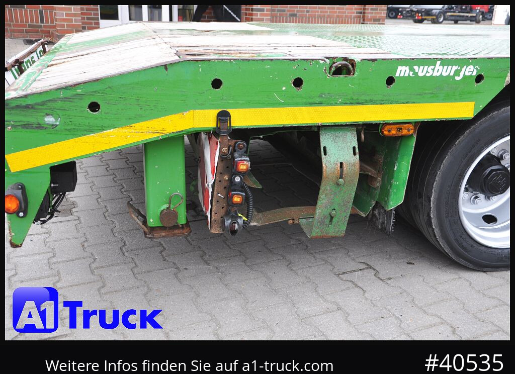 MEUSBURGER MTS-4, Mega, 2x Lenkachse, Liftachse, Tele 4000mm - Nizko noseča polprikolica: slika 3 MEUSBURGER MTS-4, Mega, 2x Lenkachse, Liftachse, Tele 4000mm - Nizko noseča polprikolica: slika 3