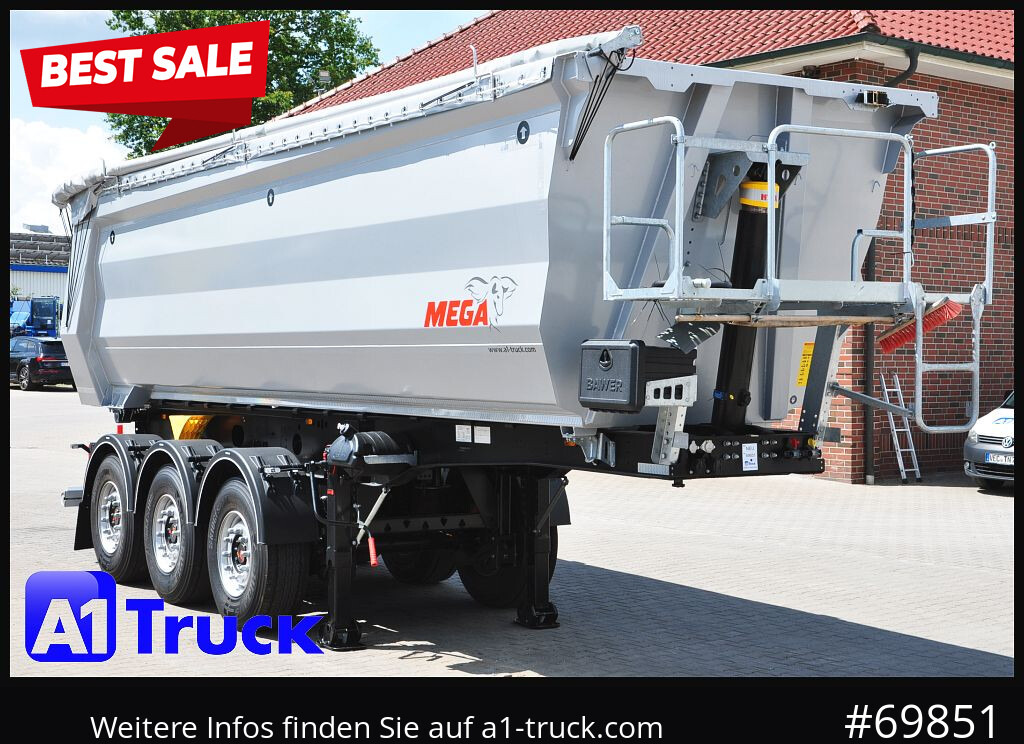 REISCH Mega 28m³ Lift Stahl SAF Hardox - Kiper polprikolica: slika 1 REISCH Mega 28m³ Lift Stahl SAF Hardox - Kiper polprikolica: slika 1