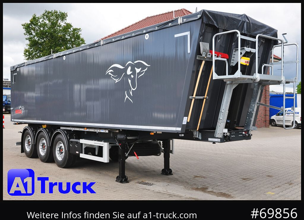 REISCH Mega Alu-Kippmulde 50m³, Getreide, Lift - Kiper polprikolica: slika 1 REISCH Mega Alu-Kippmulde 50m³, Getreide, Lift - Kiper polprikolica: slika 1