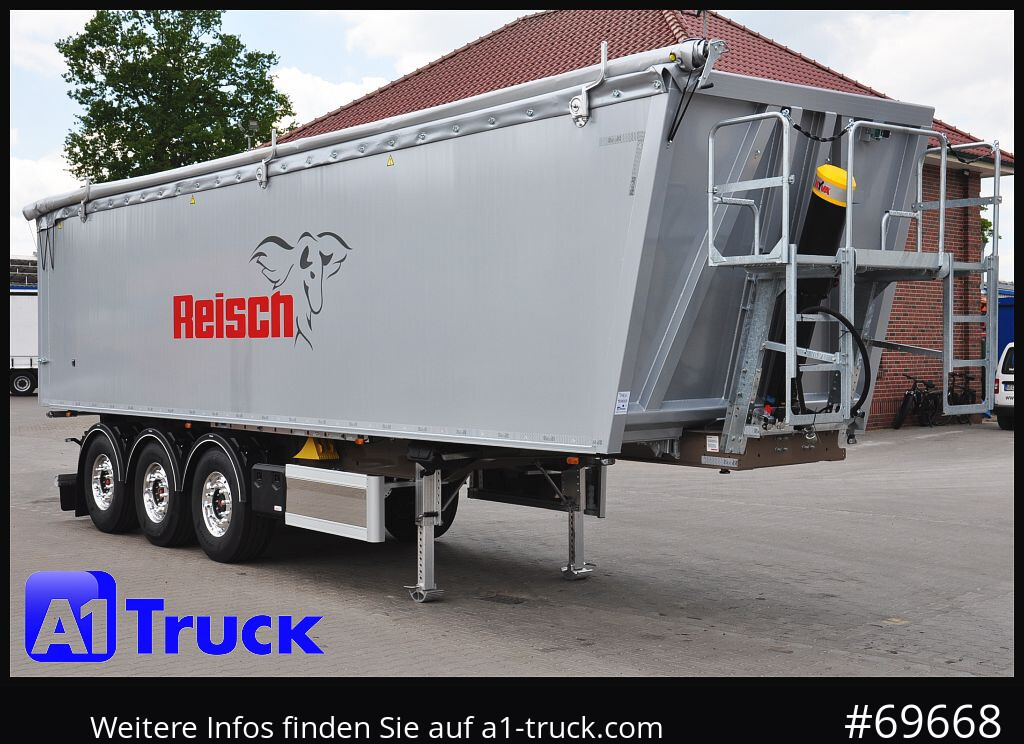 REISCH RHKS, Alu-Kippmulde 50m³, NEU Kombitüren, Alufelgen, Liftachse, - Kiper polprikolica: slika 1 REISCH RHKS, Alu-Kippmulde 50m³, NEU Kombitüren, Alufelgen, Liftachse, - Kiper polprikolica: slika 1