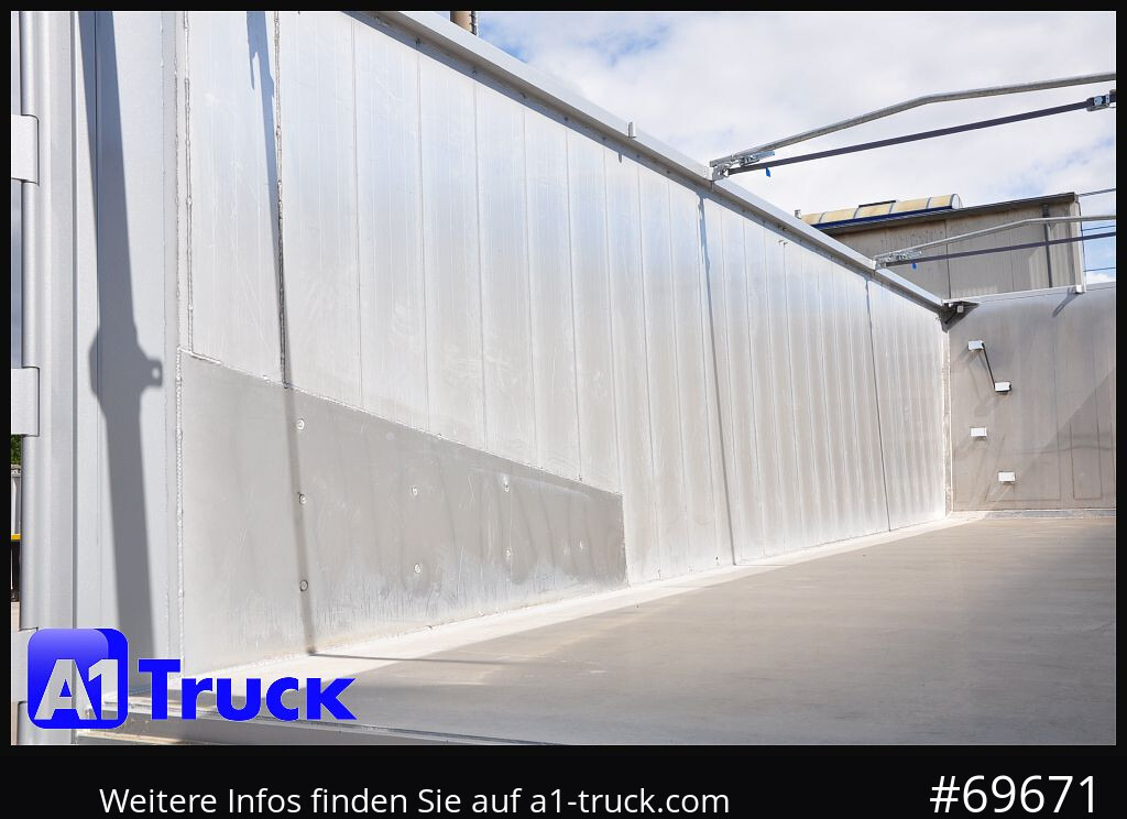 REISCH RHKS, Alu-Kippmulde 52m³, Kombitüren, Alufelgen, Liftachse, - Kiper polprikolica: slika 2 REISCH RHKS, Alu-Kippmulde 52m³, Kombitüren, Alufelgen, Liftachse, - Kiper polprikolica: slika 2